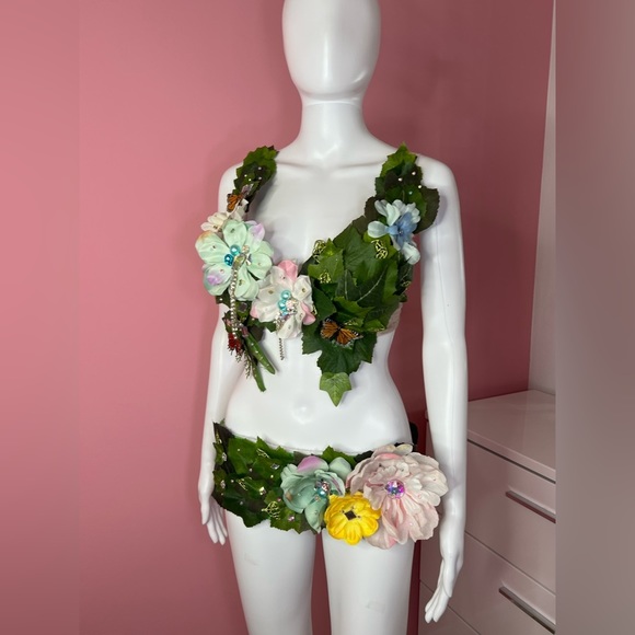 SEXY Fairy Costume 32 D Lingerie Custom Hand Made - Picture 4 of 12